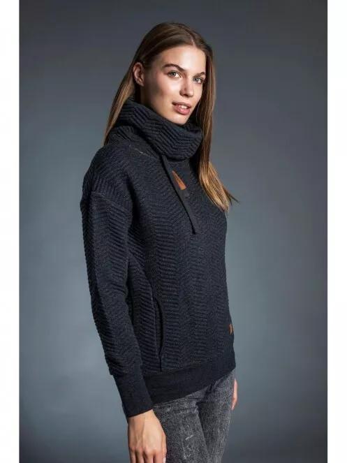 Fundango ALIZ Pullover női pulóver fekete színben 3