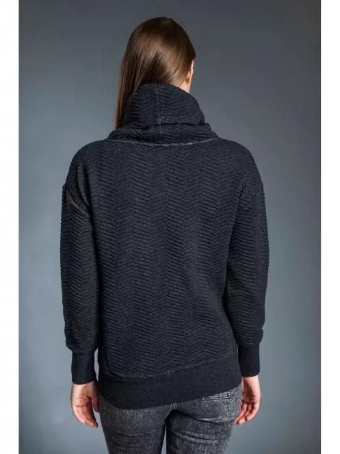 Fundango ALIZ Pullover női pulóver fekete színben 4