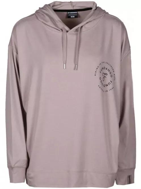 Fundango RICHMOND Hooded Pullover női kapucnis pulóver homok színben 5