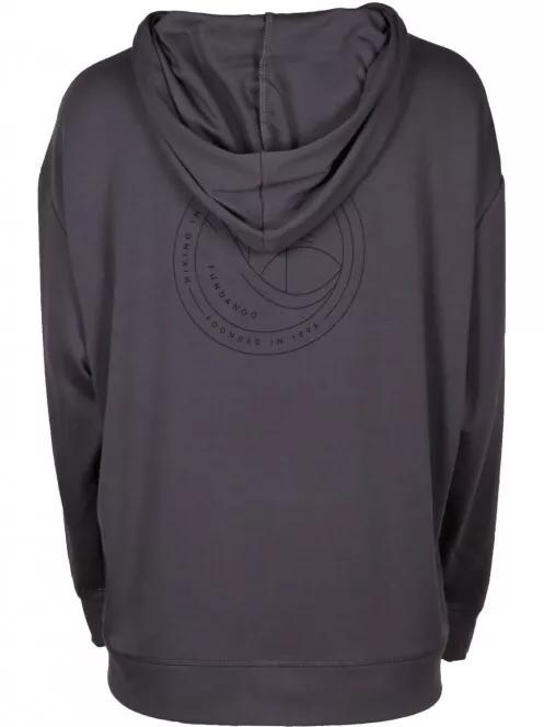 Fundango RICHMOND Hooded Pullover női kapucnis pulóver szürke színben 6