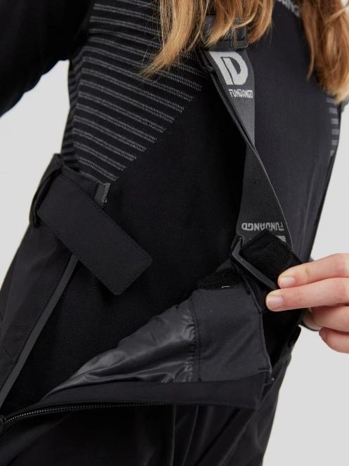 Fundango Mugo JUN Fullzip Pants sínadrág fekete színben 6