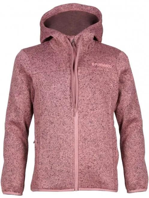 Fundango Share JR Hooded Fleece kapucnis pulóver rózsaszín színben 2