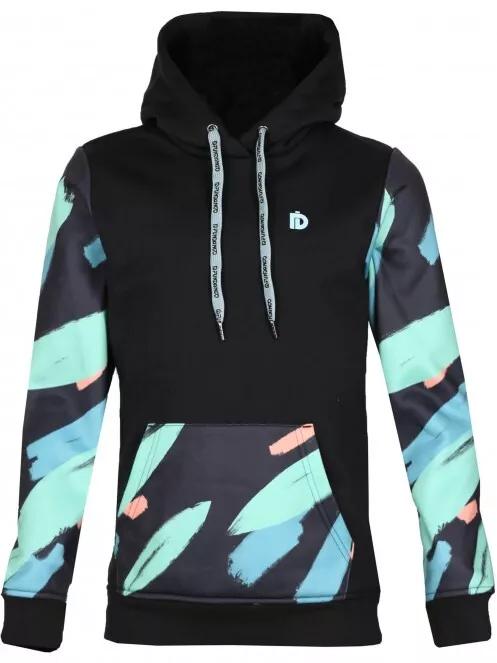 Fundango MYSTIC junior Tech pullover kapucnis pulóver fekete színben 4
