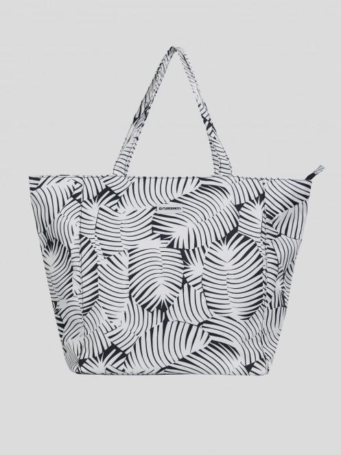 Fundango Almaraz Beach Bag női strandtáska fekete színben 2