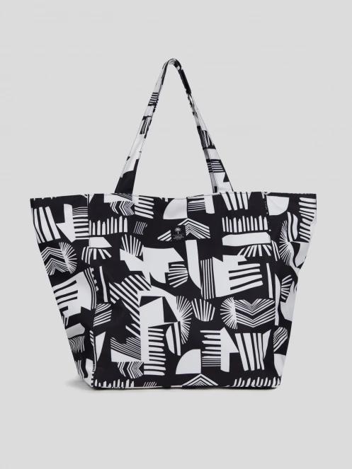 Fundango Almaraz Beach Bag női strandtáska fekete színben 2