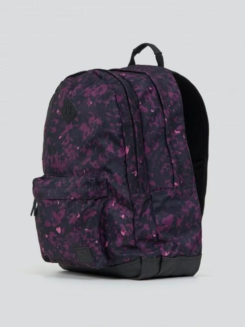 Fundango Plain Backpack női hátizsák lila színben 3
