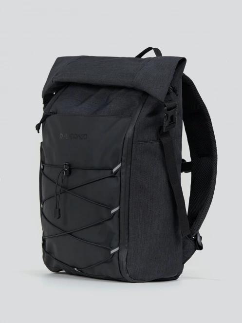 Fundango Damon Backpack férfi hátizsák fekete színben 3