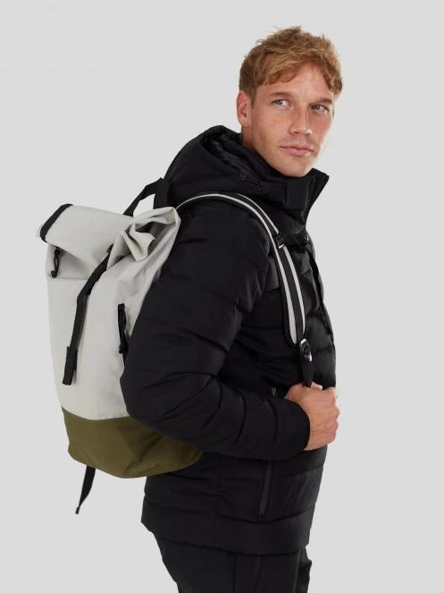 Fundango Downtown Backpack hátizsák homok színben 5