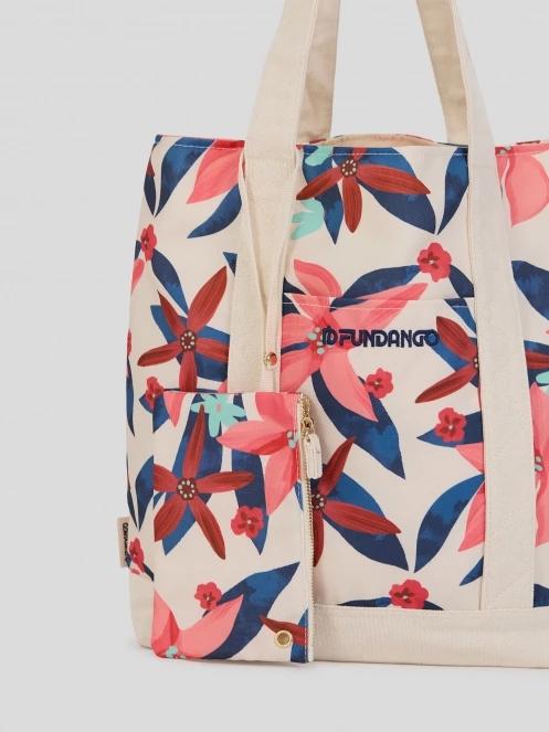 Fundango Margot Tote Bag női shopper táska homok színben 4