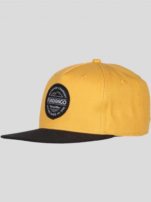 Fundango Akron Fullcap férfi baseball sapka sárga színben 2