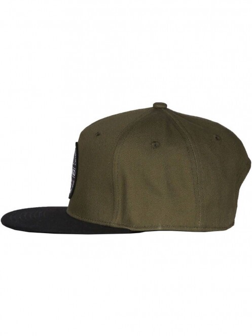 Fundango Akron Fullcap férfi baseball sapka oliva színben 3