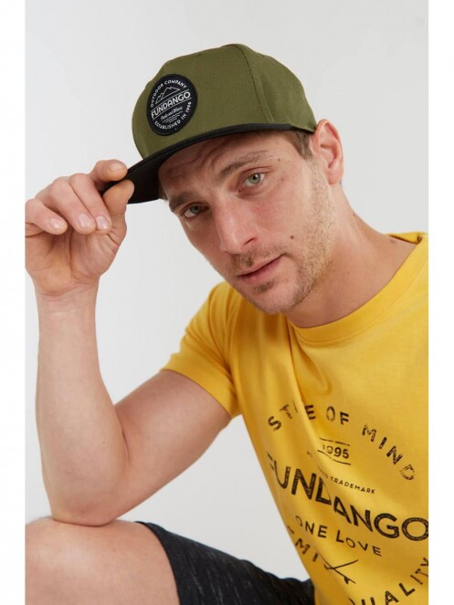 Fundango Akron Fullcap férfi baseball sapka oliva színben 5