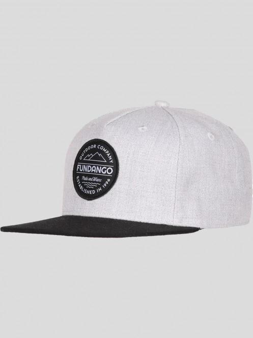 Fundango Akron Fullcap férfi baseball sapka szürke színben 2
