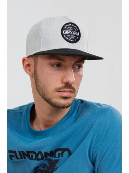 Fundango Akron Fullcap férfi baseball sapka szürke színben 5