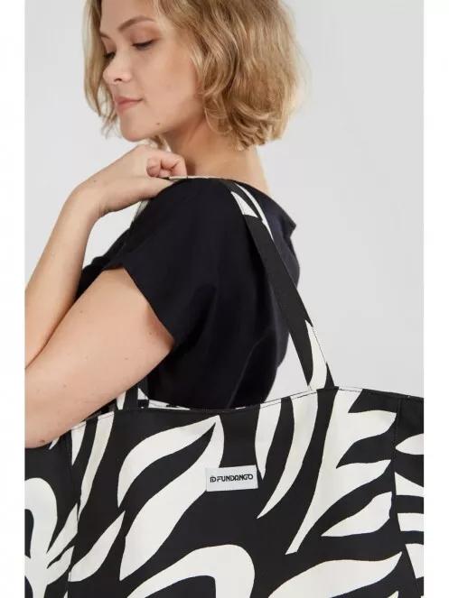 Fundango Almaraz Beach Bag női strandtáska fekete színben 3