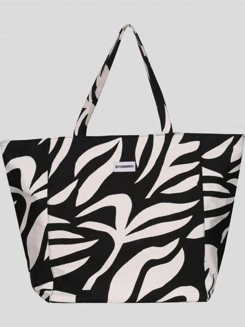 Fundango Almaraz Beach Bag női strandtáska fekete színben 4