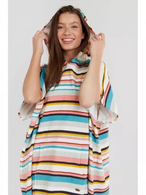 Fundango Amarante Surf Poncho női fürdőköpeny multikolor színben 2