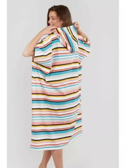 Fundango Amarante Surf Poncho női fürdőköpeny multikolor színben 4