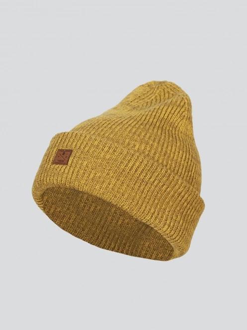 Fundango Owen Beanie kötött sapka barna színben 2