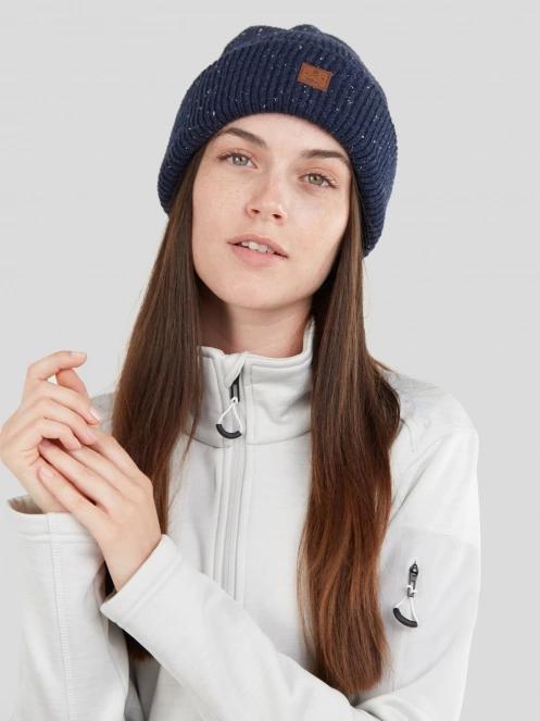 Fundango Owen Beanie kötött sapka kék színben 4