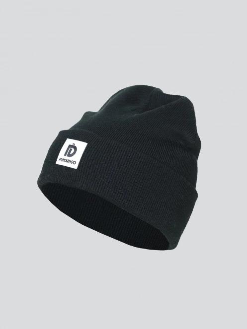 Fundango Kingdom Beanie kötött sapka fekete színben 2