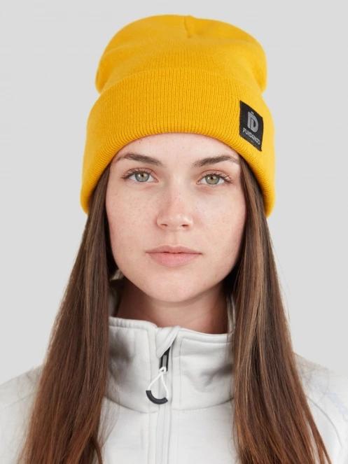 Fundango Nahu Beanie kötött sapka narancssárga színben 3
