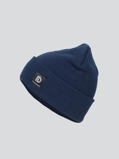 Fundango Nahu Beanie kötött sapka kék színben 2