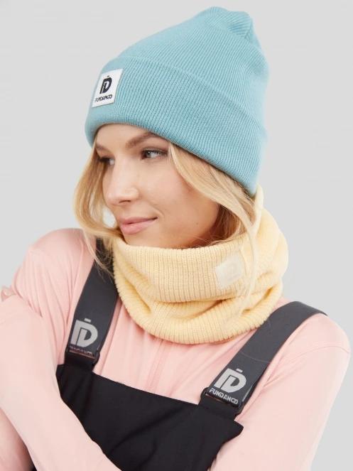 Fundango Elion Neckwarmer csősál sárga színben 3