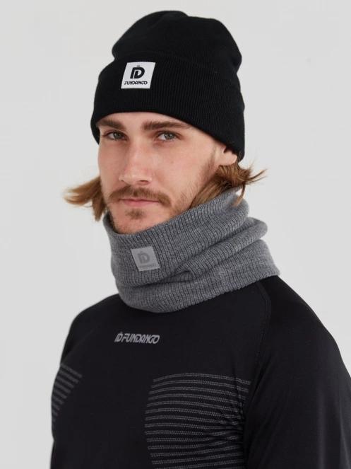 Fundango Elion Neckwarmer csősál szürke színben 3