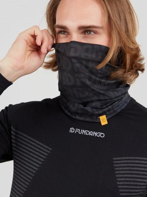 Fundango Bandana csősál fekete színben 4