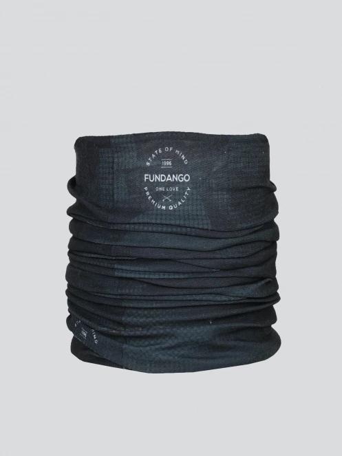 Fundango Bandana csősál fekete színben 2