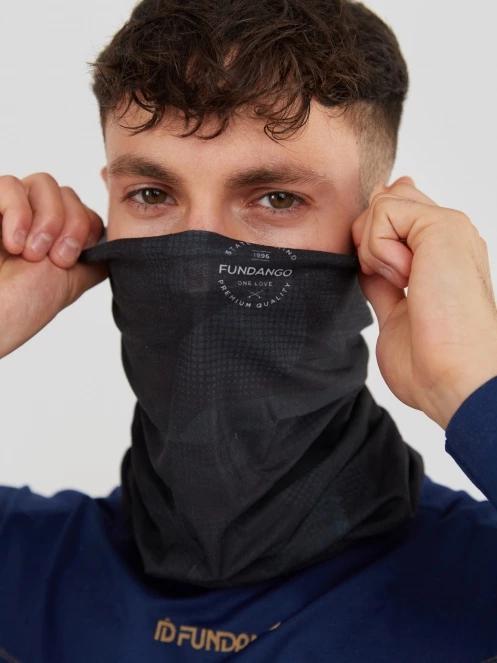 Fundango Bandana csősál fekete színben 4