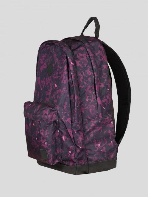Fundango Plain Backpack női városi hátizsák lila színben 3