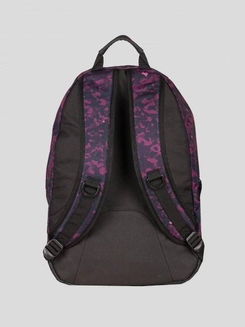 Fundango Plain Backpack női városi hátizsák lila színben 4