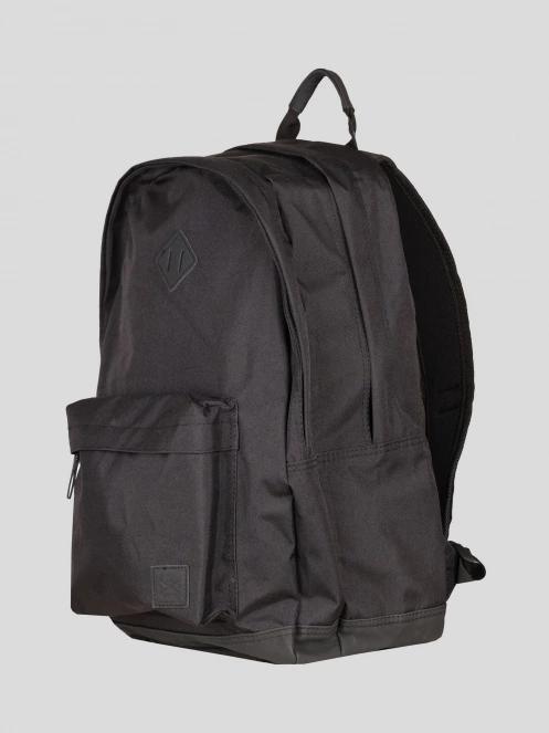 Fundango Plain Backpack városi hátizsák fekete színben 3