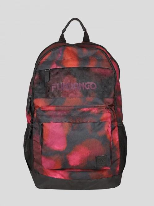 Fundango Yara Backpack női városi hátizsák piros színben 2