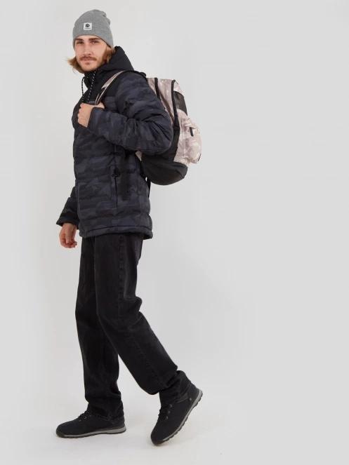 Fundango Yara Backpack férfi városi hátizsák homok színben 5