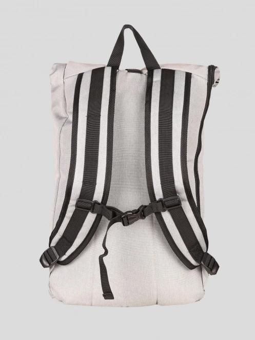 Fundango Downtown Backpack városi hátizsák szürke színben 4