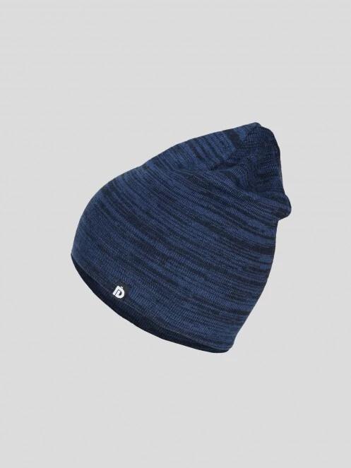 Fundango Asher Beanie férfi kötött sapka kék színben 2