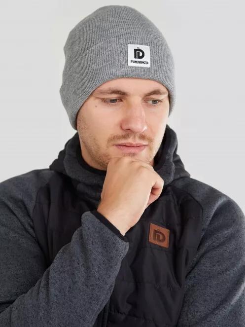 Fundango Kingdom Beanie női kötött sapka szürke színben 3