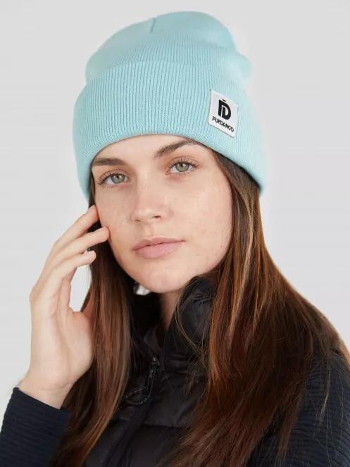 Fundango Nahu Beanie kötött sapka világoskék színben 3
