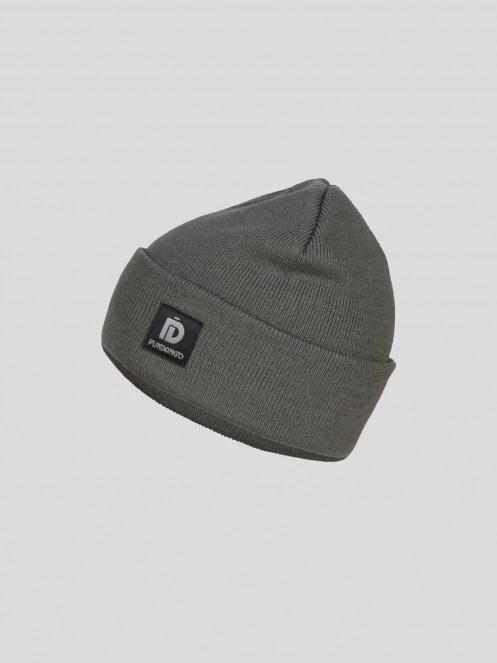 Fundango Nahu Beanie kötött sapka szürke színben 2