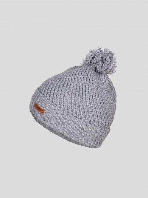 Fundango Renna Beanie női kötött sapka szürke színben 2