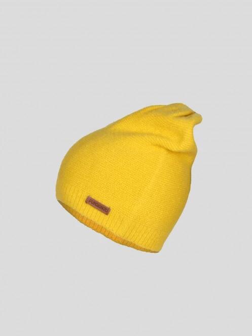 Fundango NARA Beanie női kötött sapka sárga színben 2
