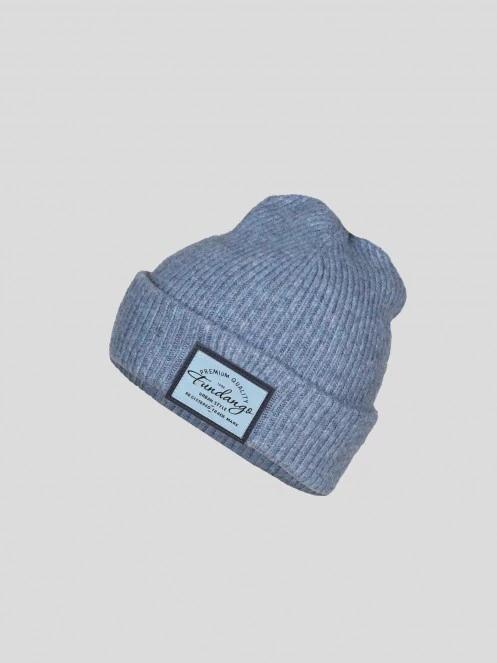 Fundango Grace Beanie női kötött sapka világoskék színben 2