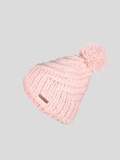 Fundango GLEN Beanie női kötött sapka rózsaszín színben 2