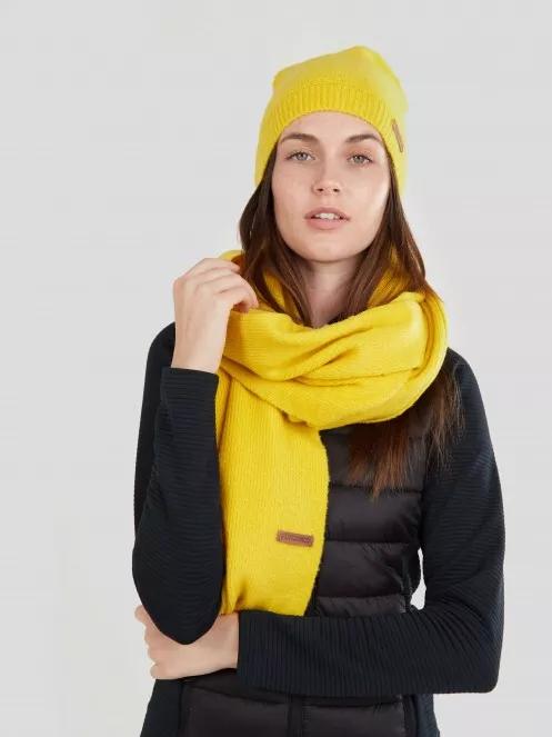 Fundango NARA Scarf női sál sárga színben 3
