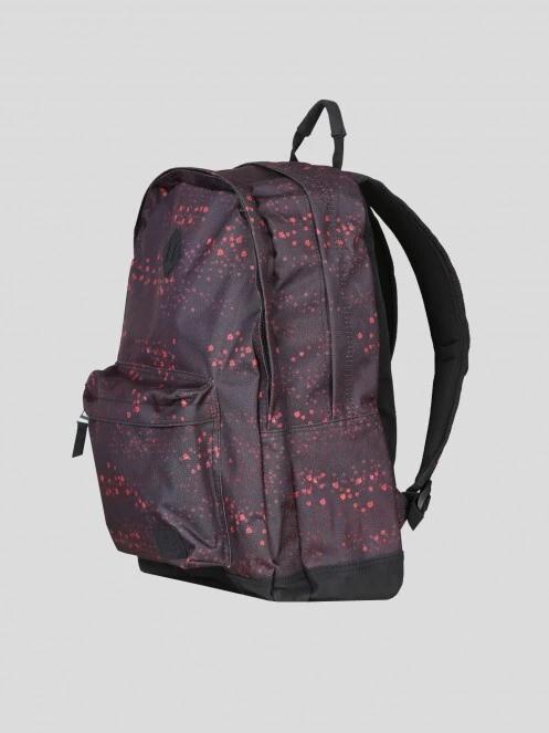 Fundango Plain Backpack női hátizsák piros színben 3