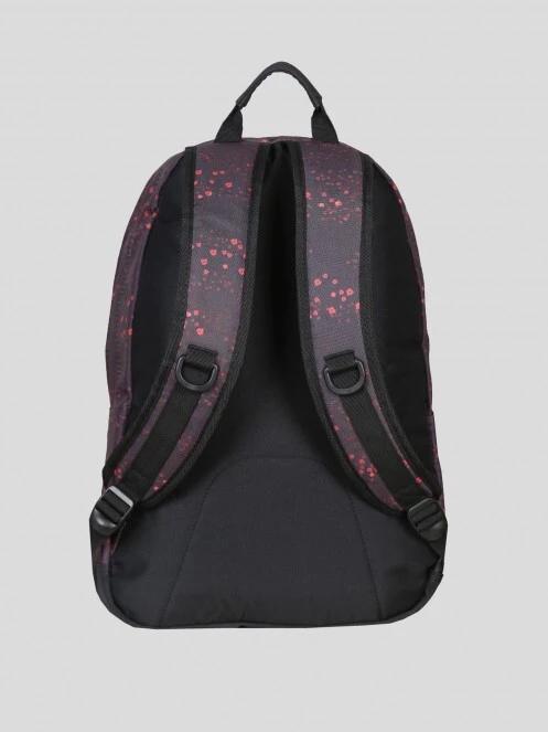 Fundango Plain Backpack női hátizsák piros színben 4