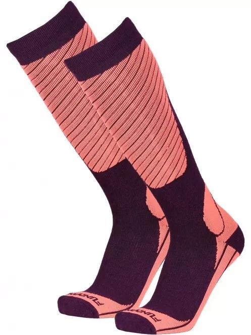 Fundango SKI Socks sízokni magenta színben 2
